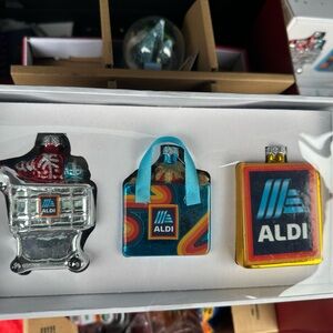 ALDI Christmas Ornament 3pck Limited Edition
